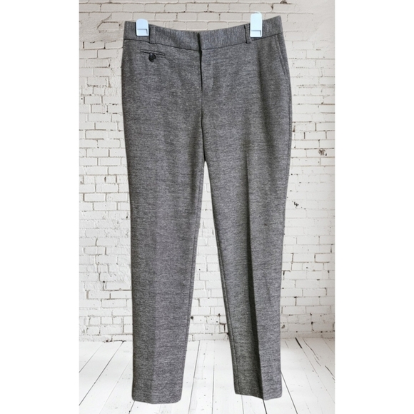 Banana Republic Wool Blend Trouser pants Martin Fit Brown Size 2 - Picture 1 of 11